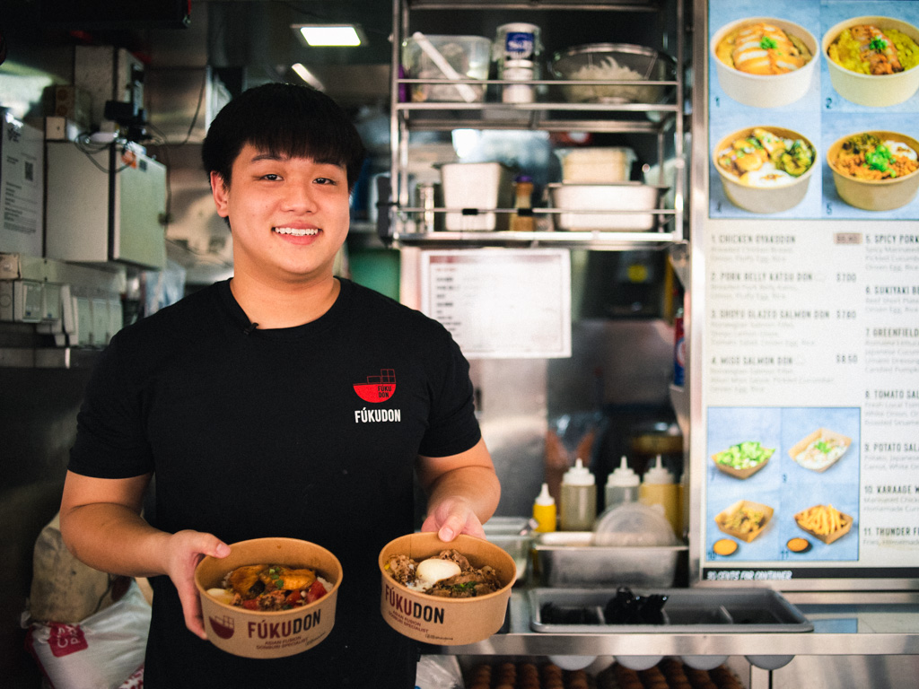 Hawker Hustlers: Fukudon’s Remus Seow dishes up hearty donburi in Marine Parade
