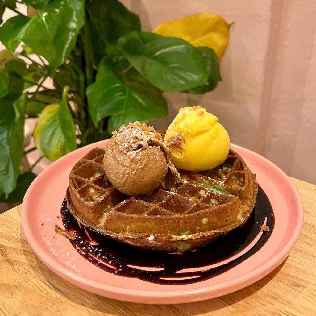 03 pl-quirky waffles-2nd Serving Artisan Gelato & Tea-mochi waffles-HungryGoWhere
