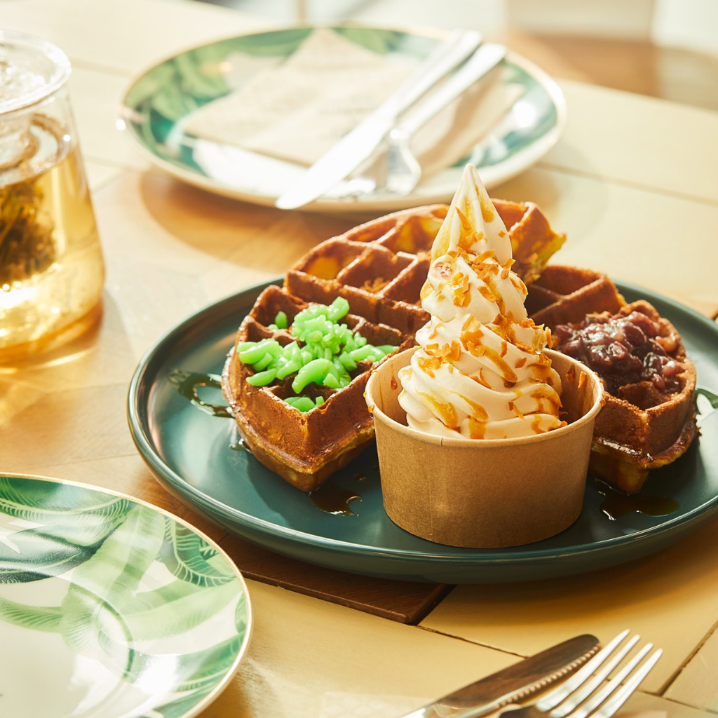 08 pl-quirky waffles-Ambling Turtle-chendol waffles-HungryGoWhere