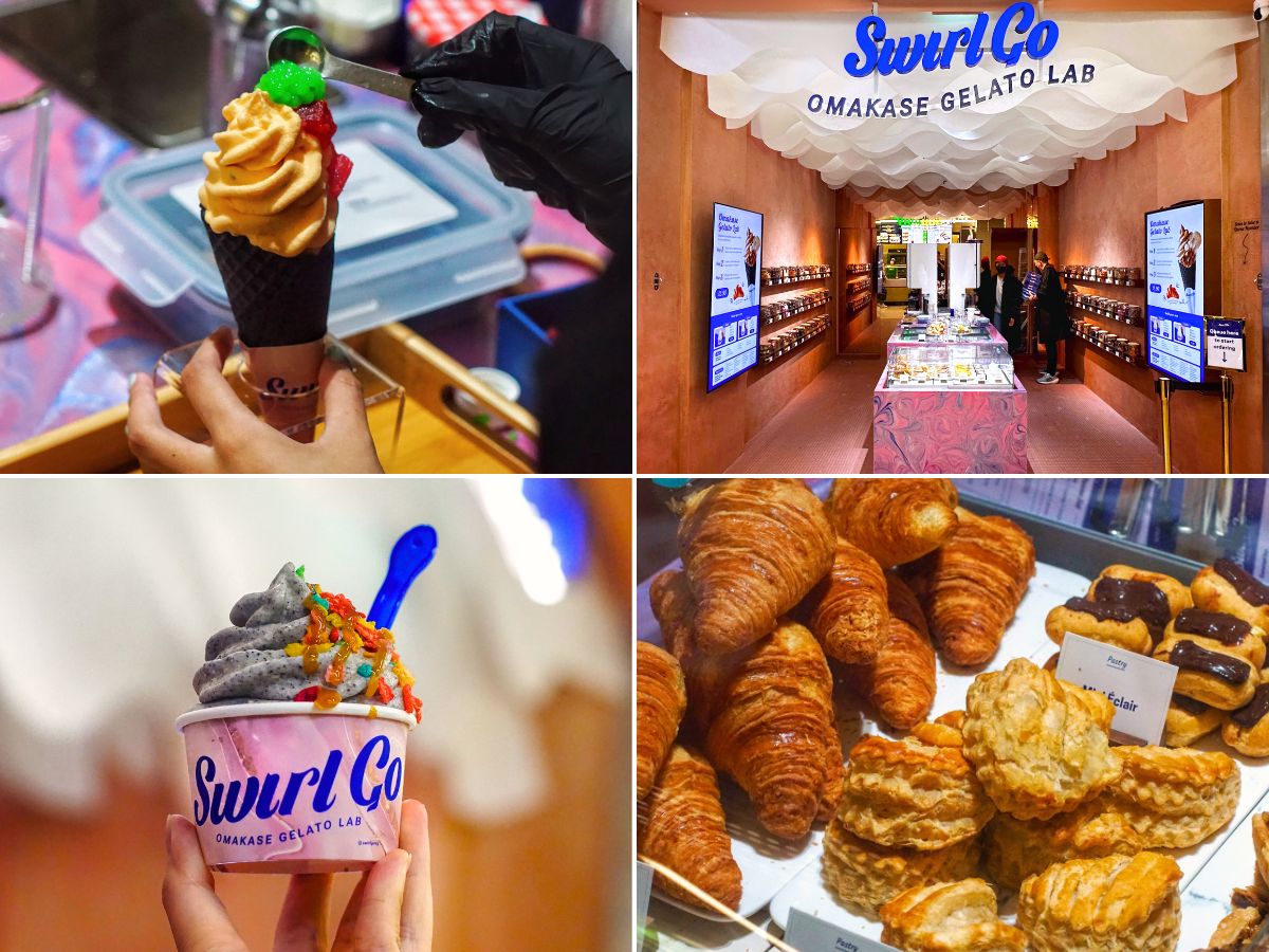 Build your own ice cream with croissants, Lao Gan Ma & more at SwirlGo’s new omakase lab