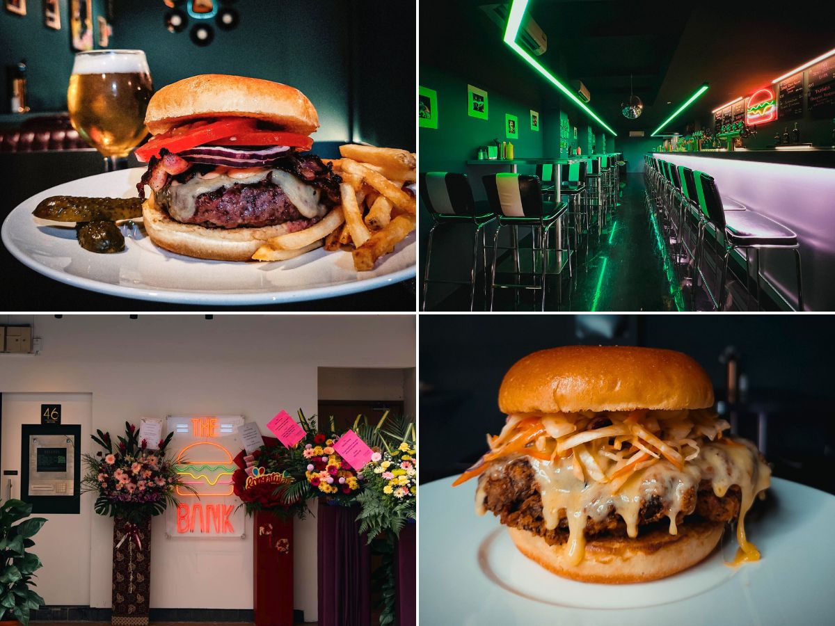 The Bank restaurant: New retro burger bar hidden behind ATM by folk who worked at famous New York burger joint