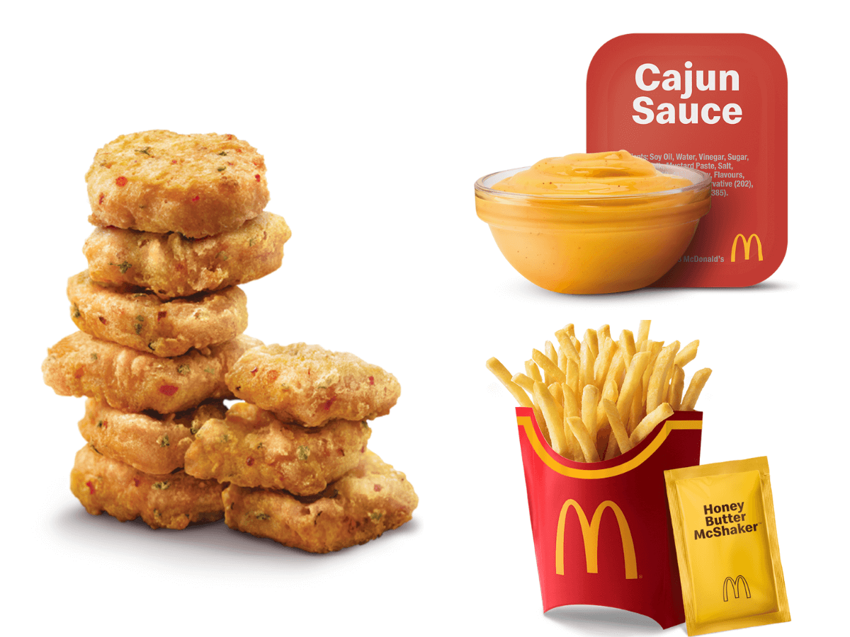 McDonald’s Spicy McNuggets return, debuts new honey butter McShaker fries and cajun sauce