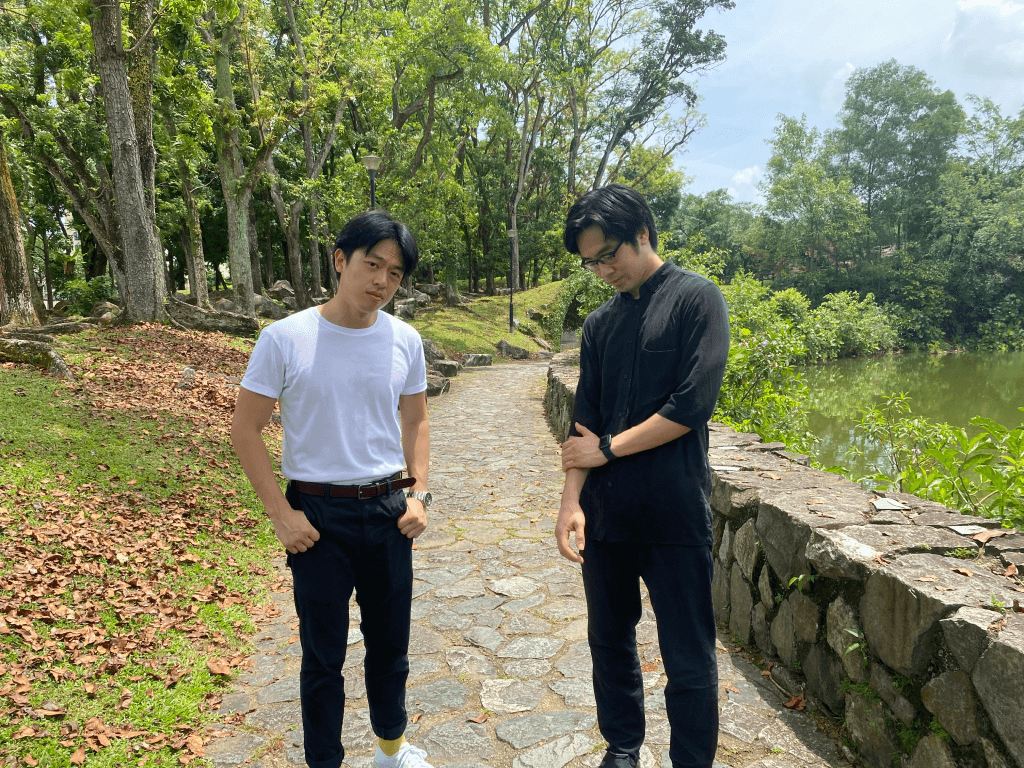 Dru Chen and Charlie Lim in Little Guilin, Bukit Batok. Photo: Dru Chen 02 je dru chen charlie lim little guilin hungrygowhere 1 (1)