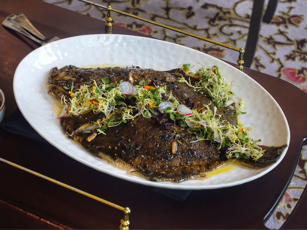 06 ev-hungrygowhere birthday giveaway-st regis singapore astor grill-whole grilled turbot-HungryGoWhere