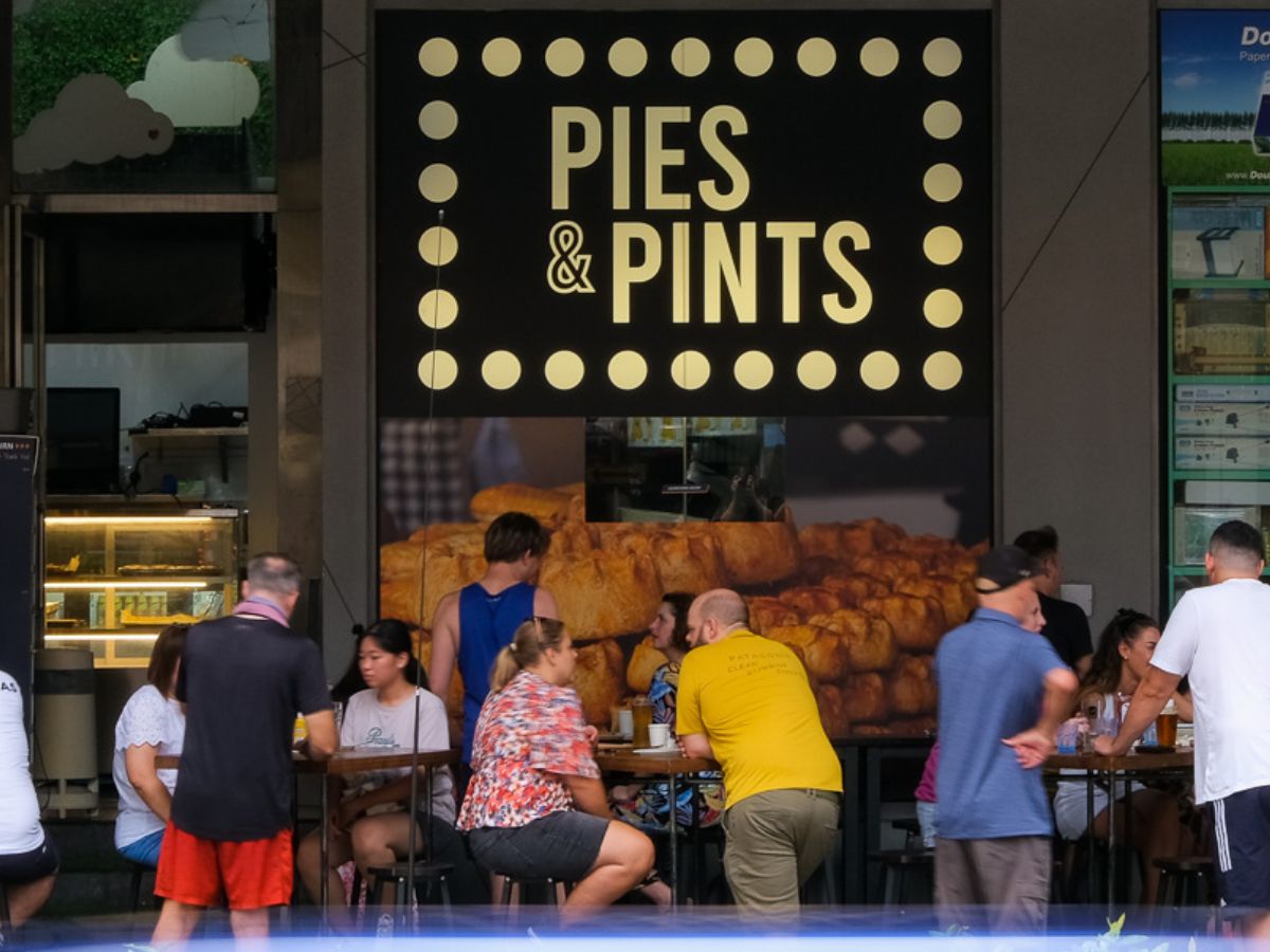 Pies & Pints: Fresh British-style pies, mega sausage rolls and other comfort grub in the CBD
