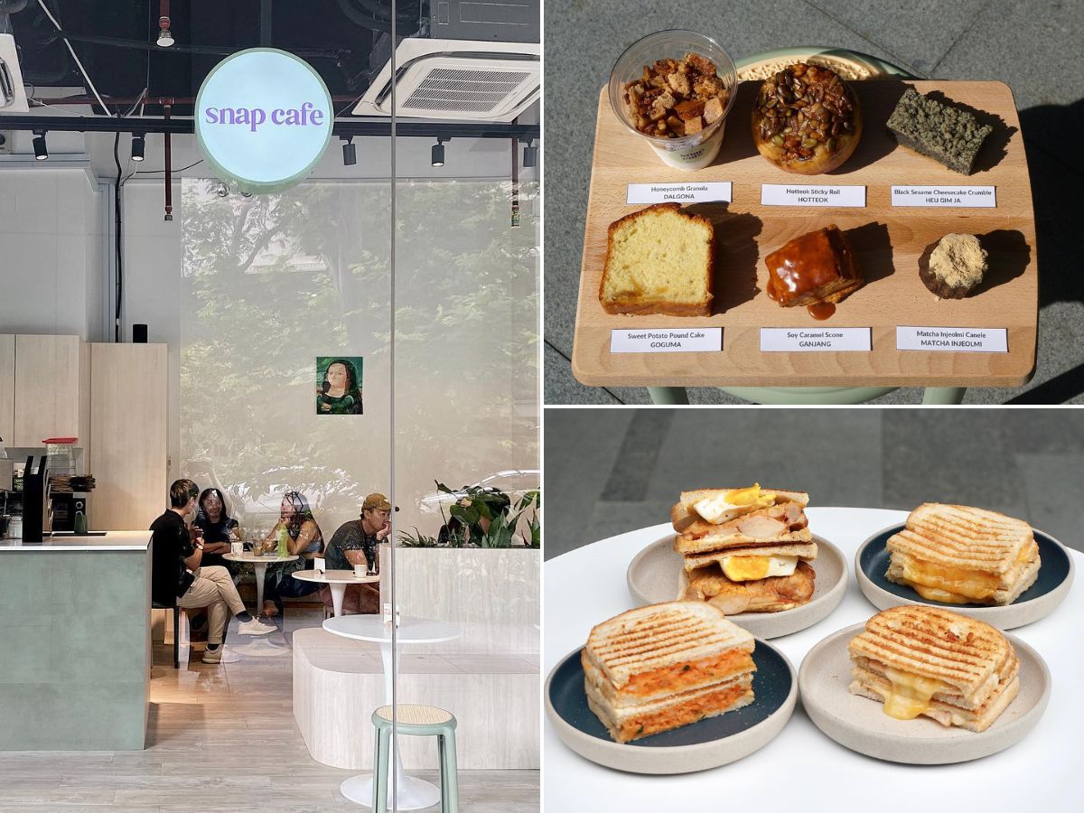 Visit Telok Ayer’s new Snap Cafe for minimalist vibes and Korean-inspired pastries