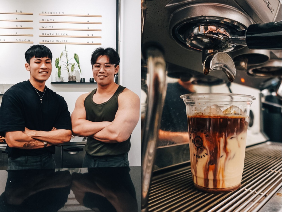 Swing by Brash Boys Coffee for boisterous banter and brews