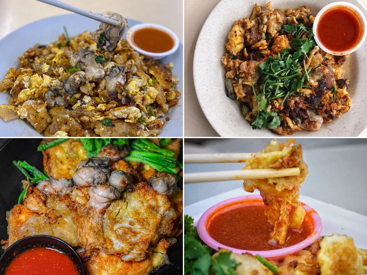 11 places for the best fried oyster omelette in Singapore for starchy or crispy indulgence
