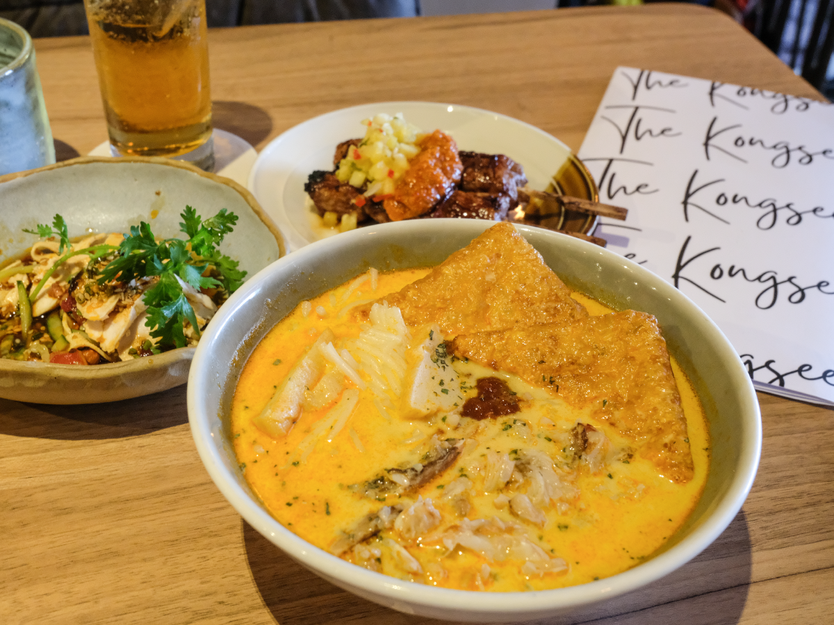 Review: The Kongsee’s new mod-Sin lunch menu is a great deal for CBD warriors