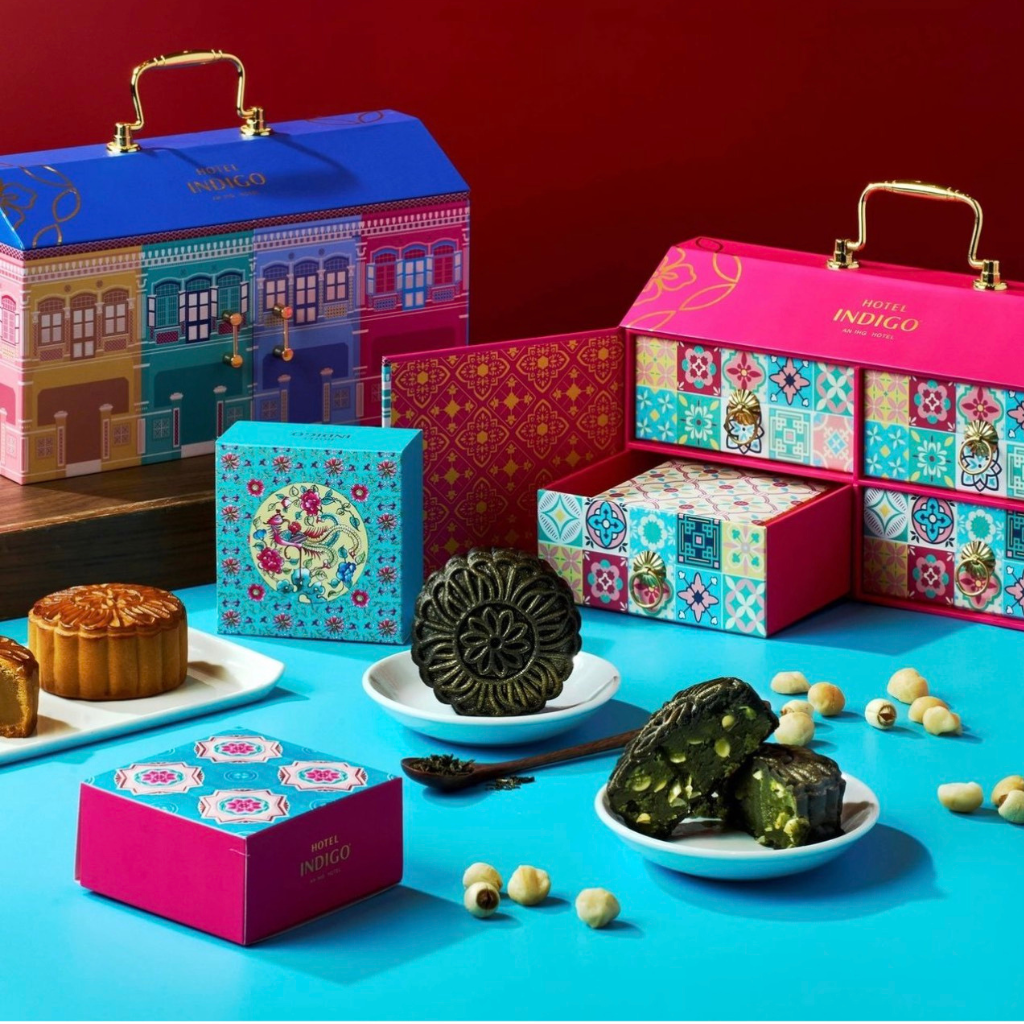 luxury design hotel gift mooncake packaging box