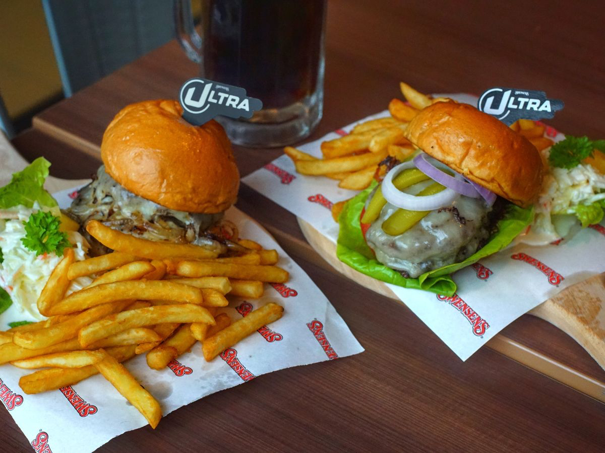 Taste test: Swensen’s new Ultra Burger series, made with smashed patties