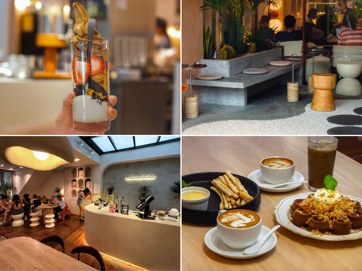 Trendy Malaysian brand The Coffee Code opens Singapore cafe with bak kwa waffles & hojicha soft serve
