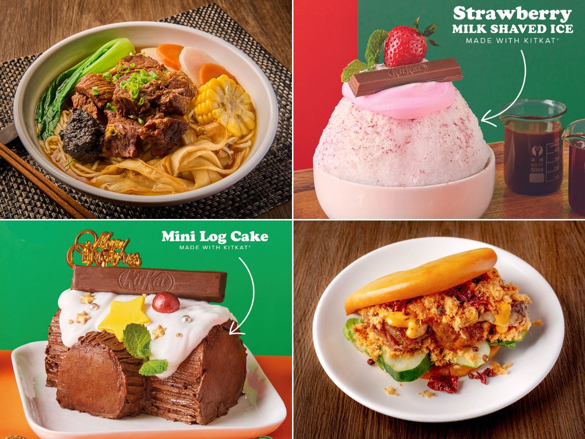 Wong Fu Fu teams up with KitKat for limited-time festive desserts; launches new menu items