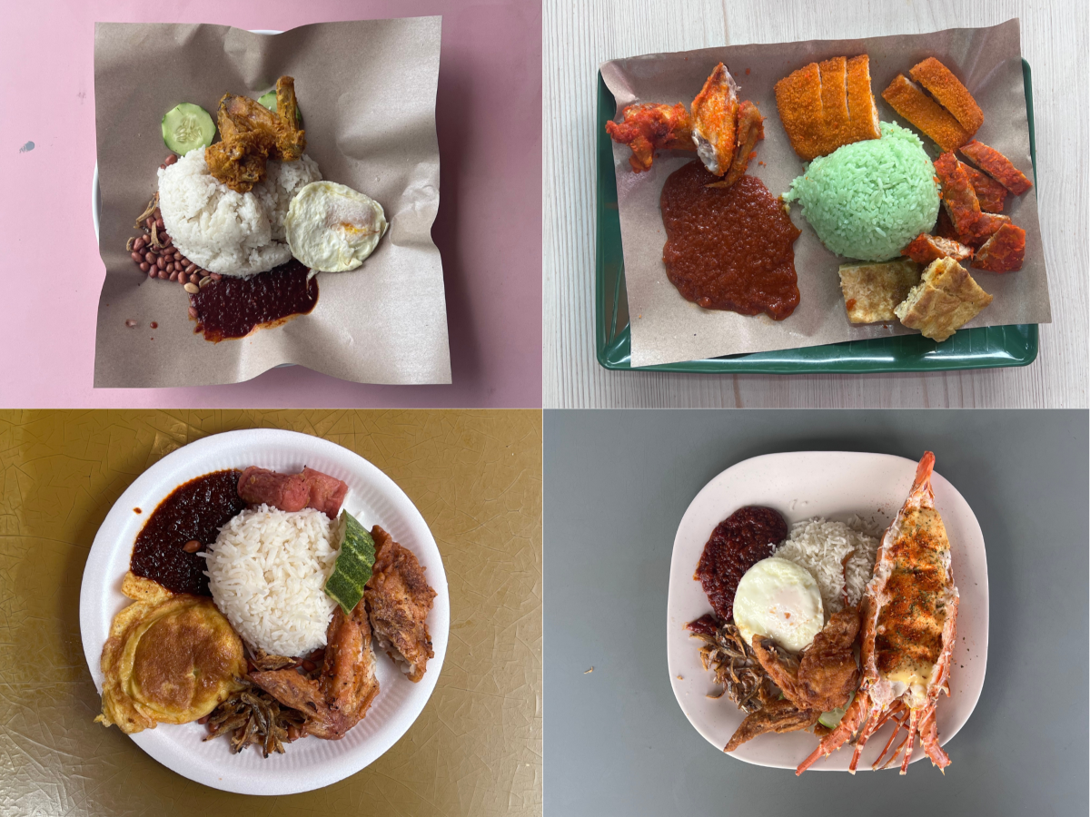 We tried and rated 30 stalls selling nasi lemak in Singapore