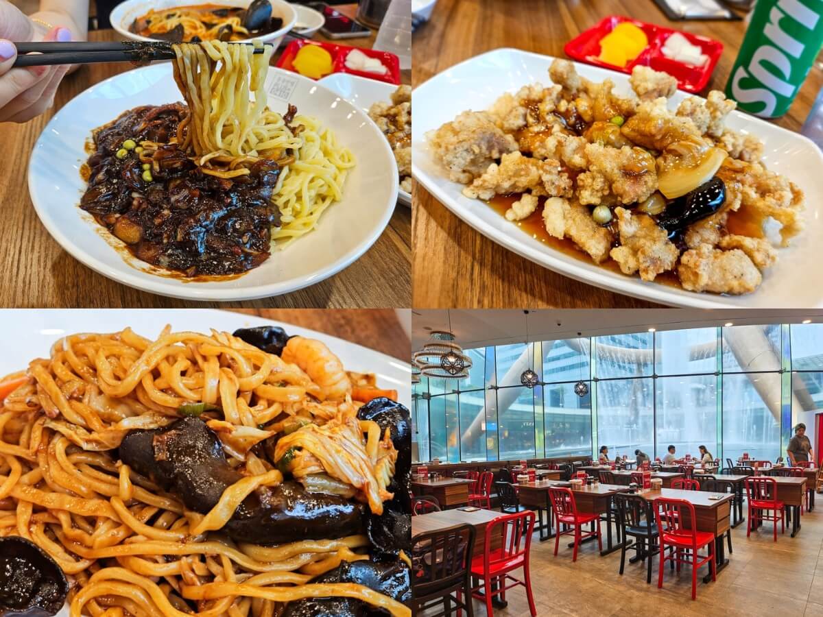 Popular Korean-Chinese chain selling jjajangmyeon, Paik’s Noodle opens at Suntec City