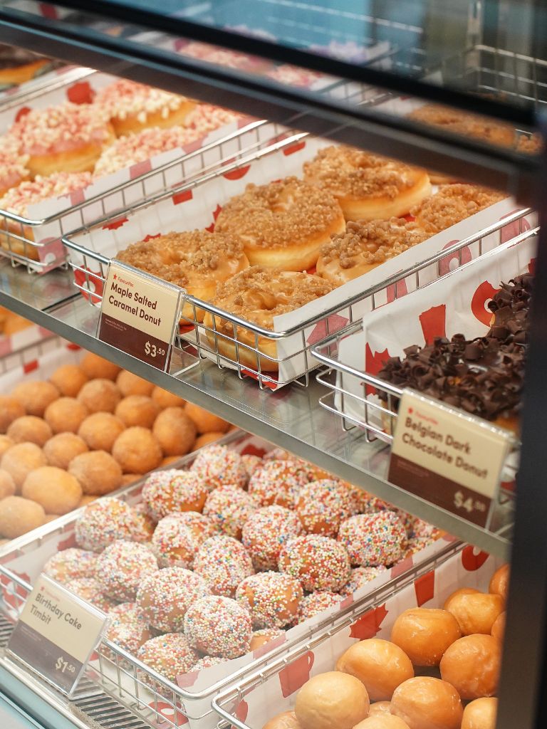Menu Tim Hortons