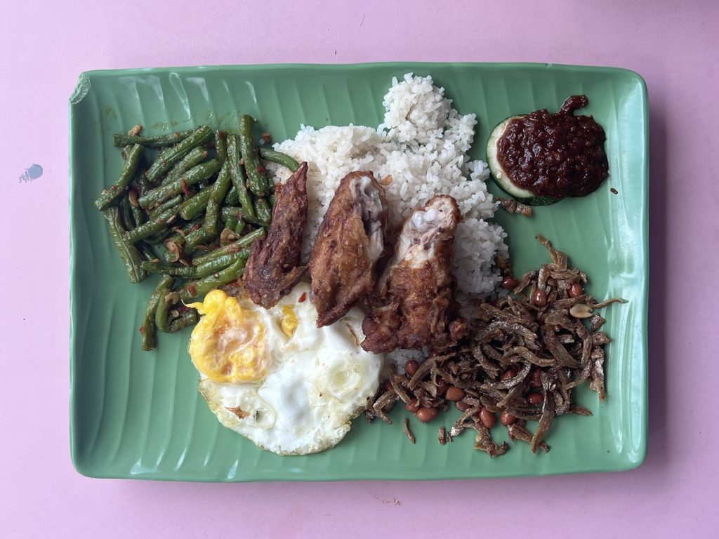 nasi lemak in singapore