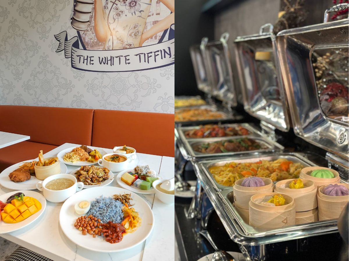The White Tiffin Fusion launches weekend Peranakan lunch buffet at new Hotel Faber Park location