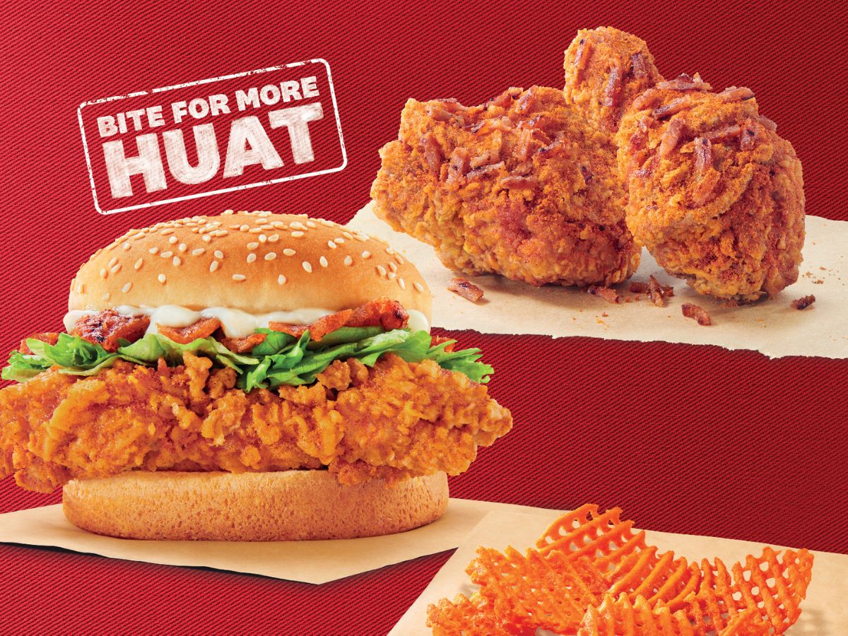 KFC releases halal bak kwa for CNY, available in its special burger and fried chicken