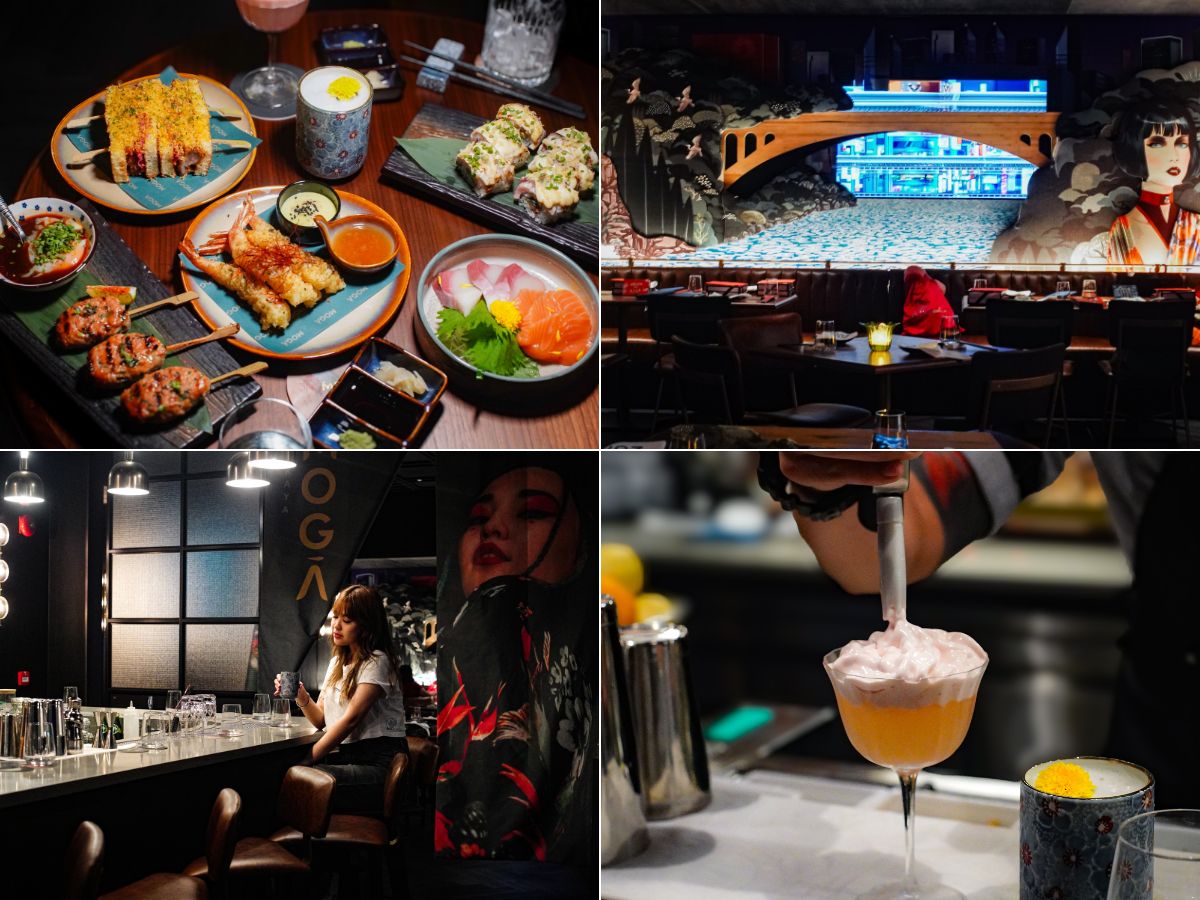 Moga at Pullman Hotel is a sexy new hangout with Japanese-inspired drinks & izakaya bites