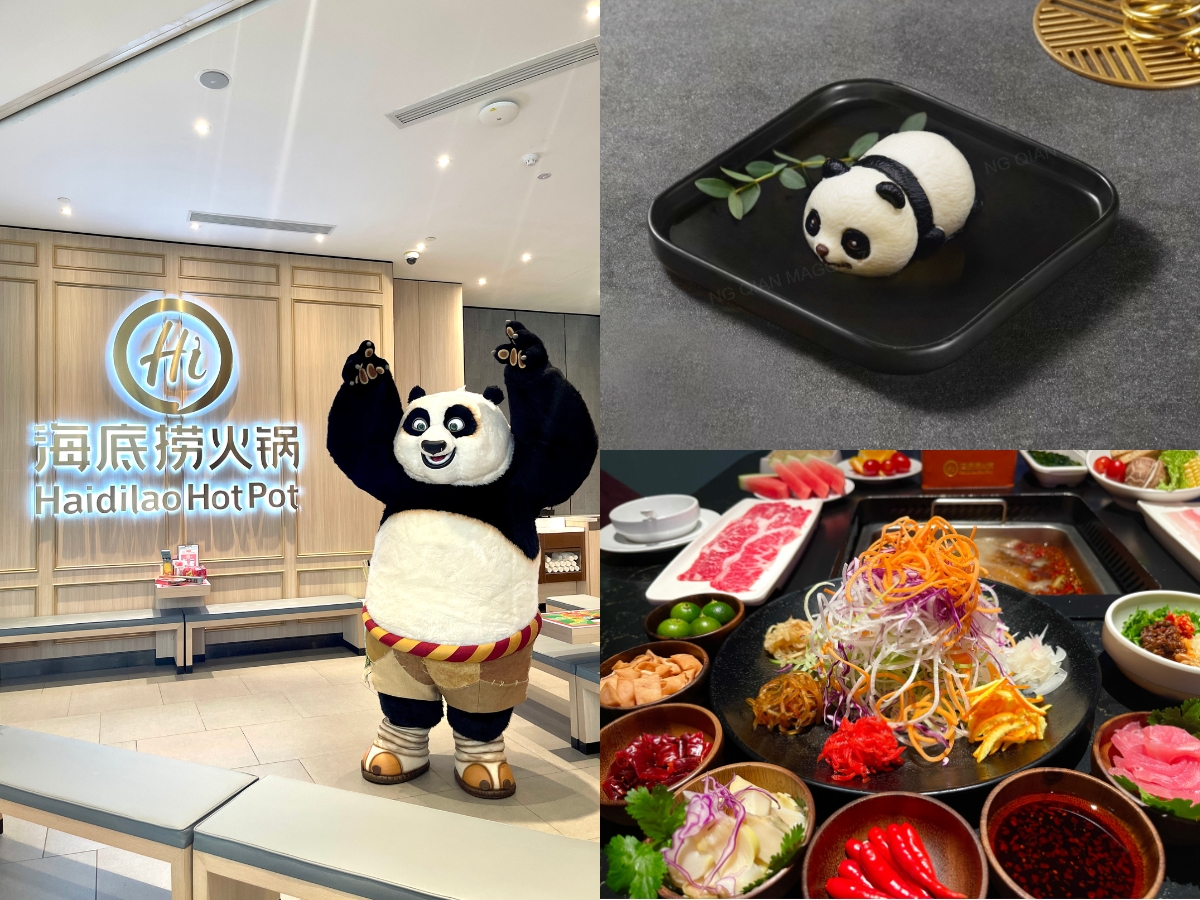 Haidilao launches Kung Fu Panda merch and mala yusheng for CNY 2024