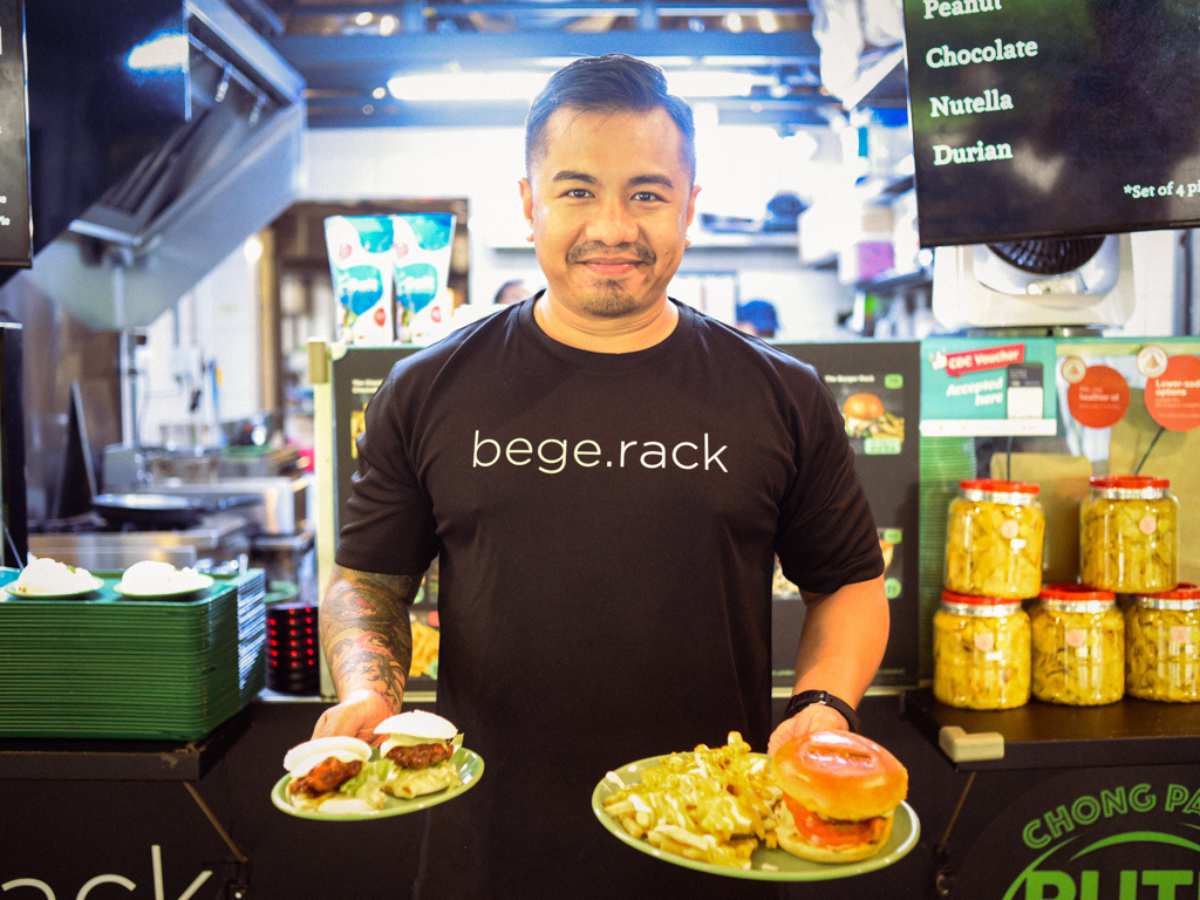 Hawker Hustlers: Gourmet burgers, steak and putu piring? No pairing is too unusual for Bege Rack’s Muhammad Syarafuddin