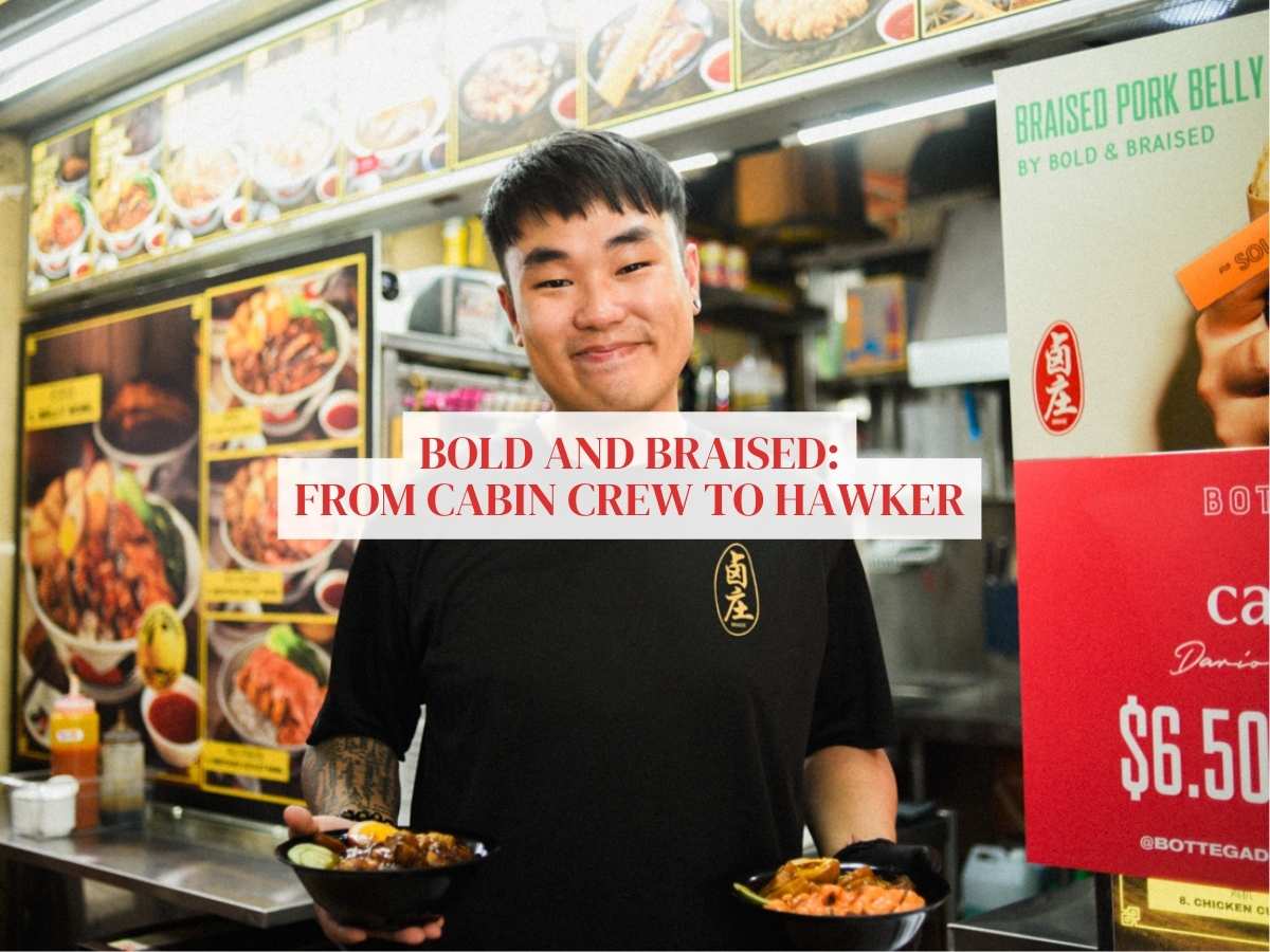 Hawker Hustlers: Former cabin crew Alvan Chew from Bold and Braised on the next big challenge