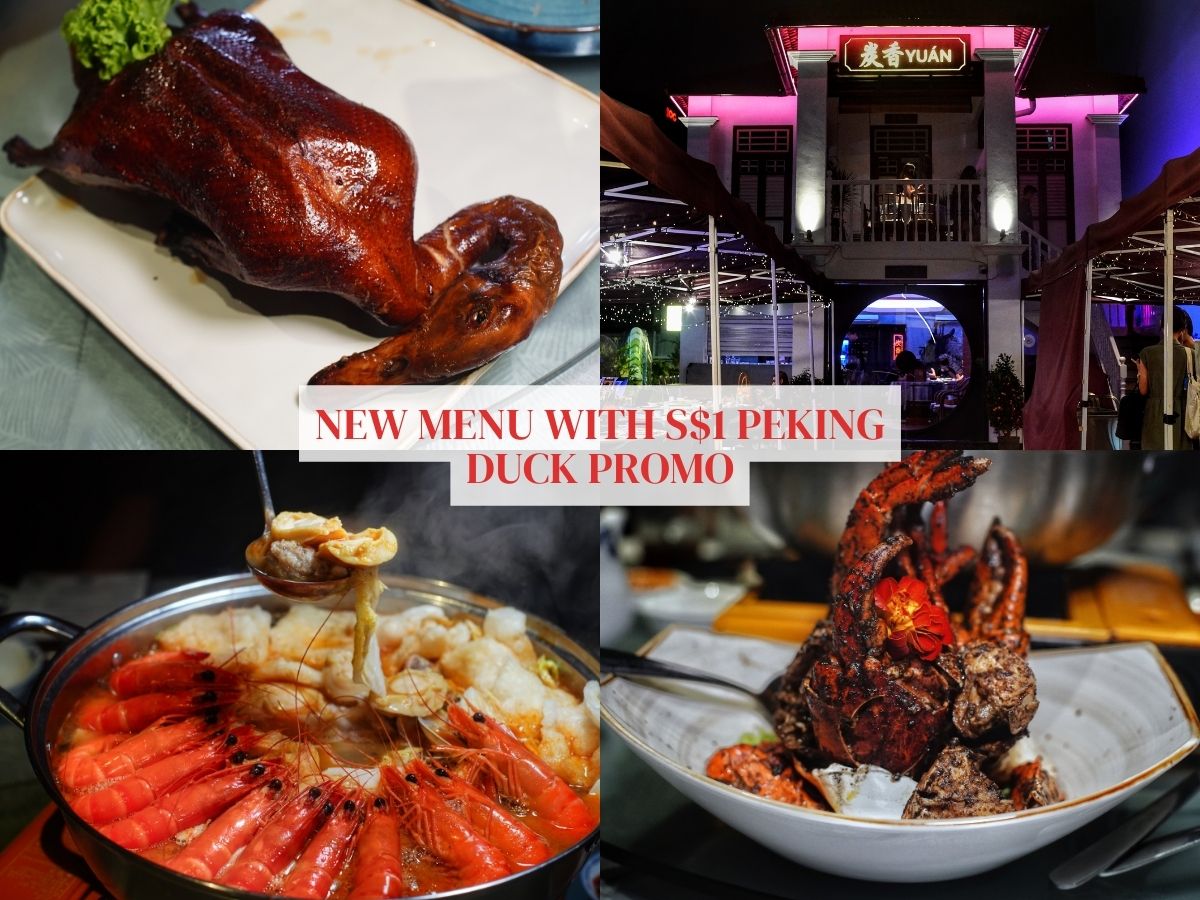 Ben Yeo’s Tan Xiang Yuan refreshes menu with a S$1 Peking duck promo