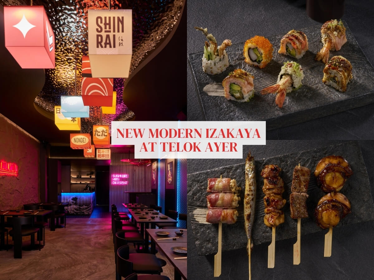 Shinrai: New izakaya spot at Telok Ayer with value-for-money lunch sets & 1-for-1 sake