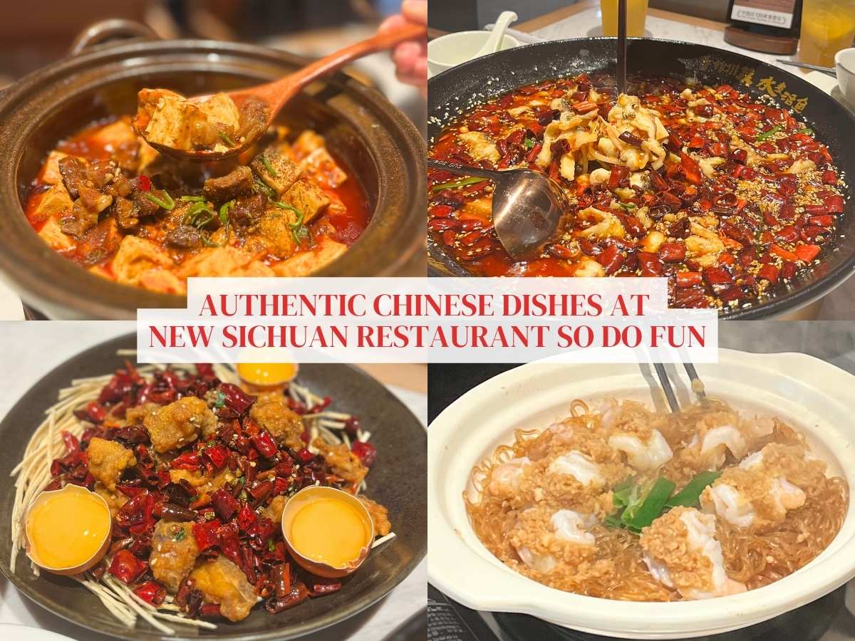 Sichuan restaurant So Do Fun lands in Singapore, serving up live boiled fish and other fiery items