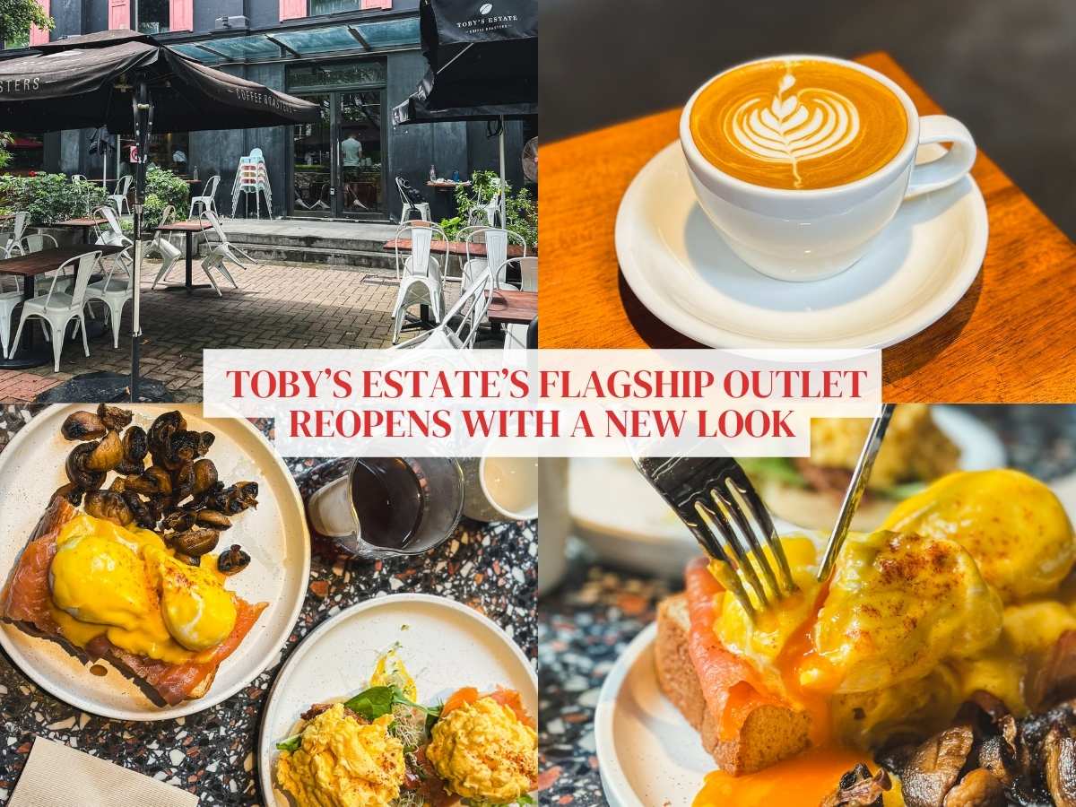 Toby’s Estate Singapore’s re-opens flagship at Robertson Quay with a new look, pandan waffle coffees