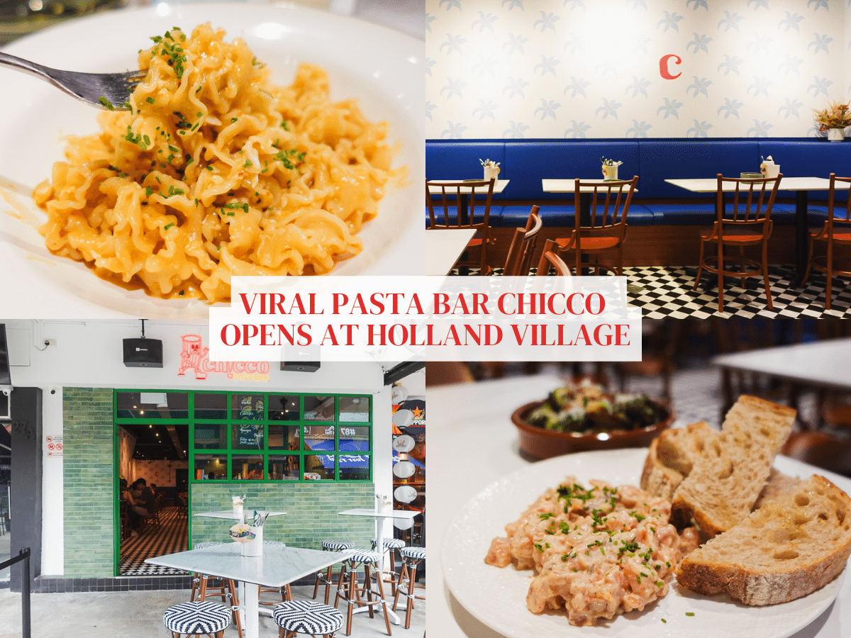 Popular pasta spot Chicco Pasta Bar now open at Holland Village
