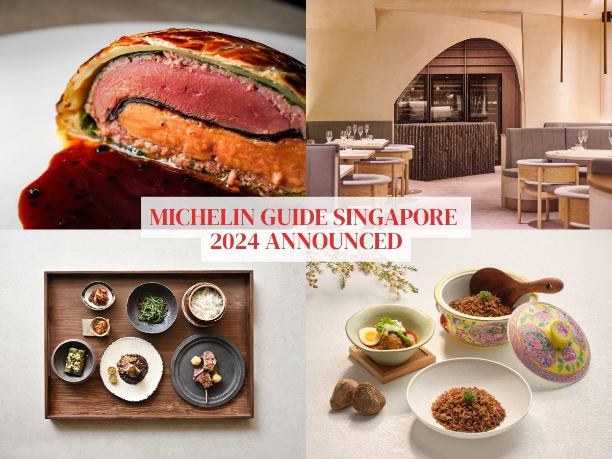 Michelin Guide Singapore 2024: Meta upgraded to two stars, four new one-star restaurants