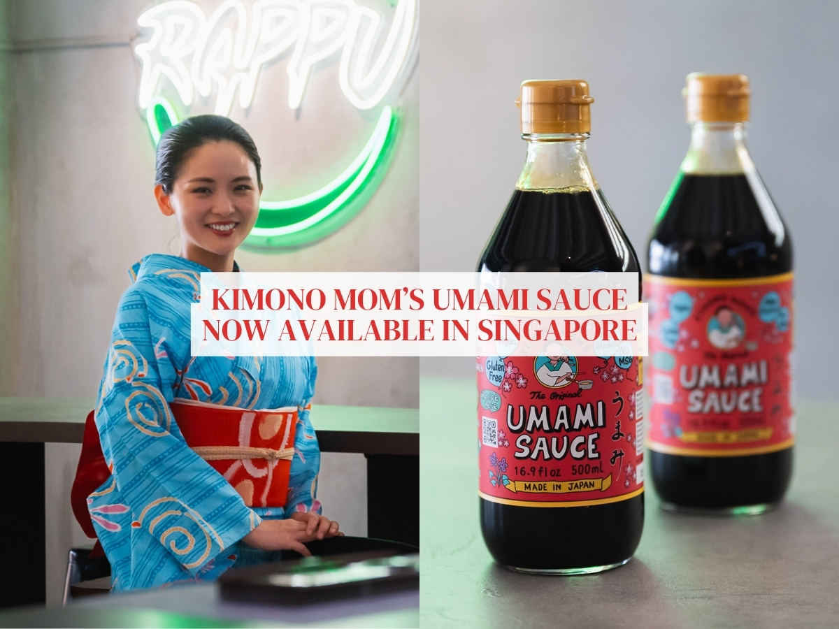 YouTuber Kimono Mom launches Umami Sauce in Singapore, also available in handrolls till end June