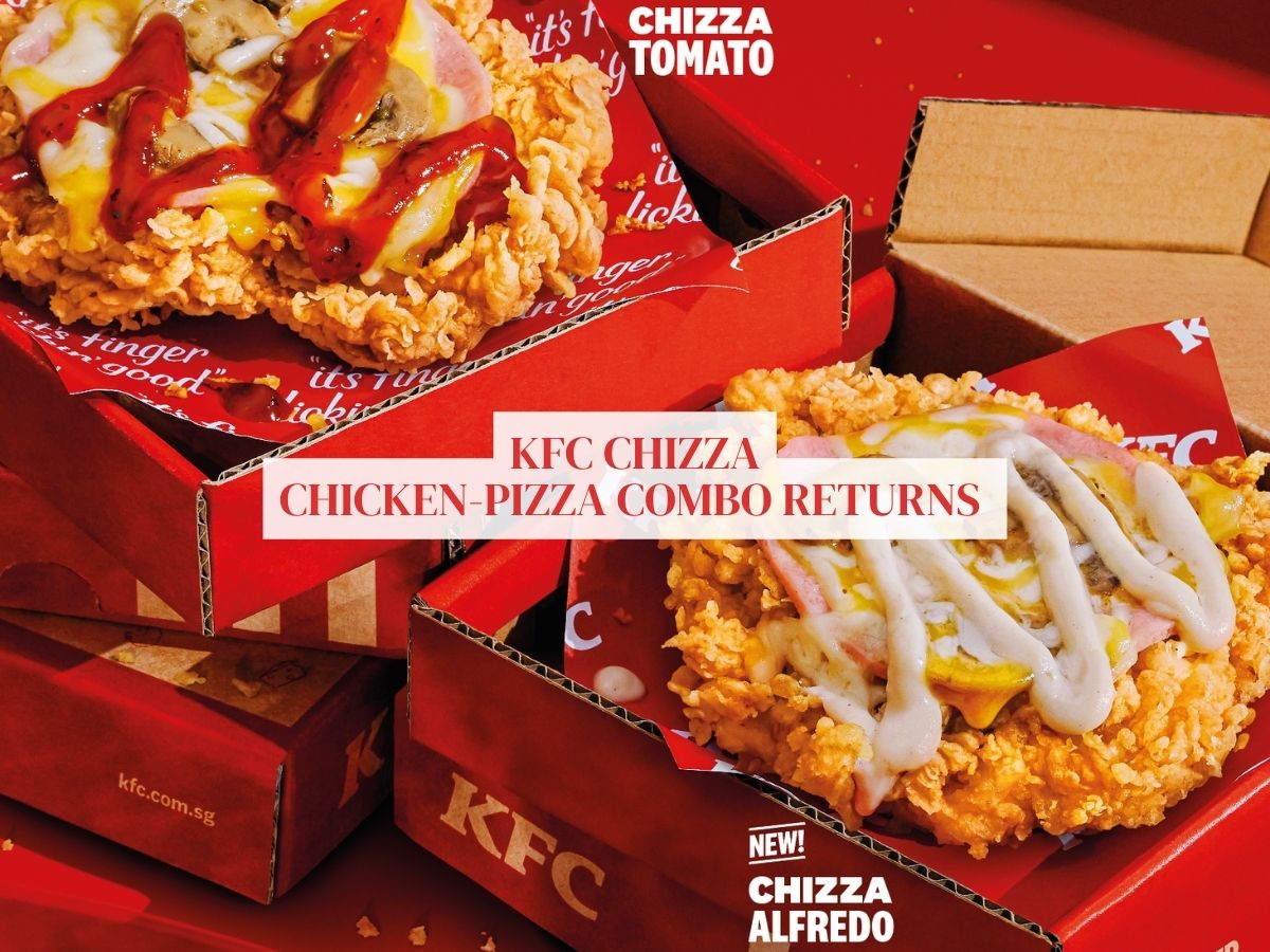 KFC Chizza: Chicken-pizza combo back in Singapore with new flavours