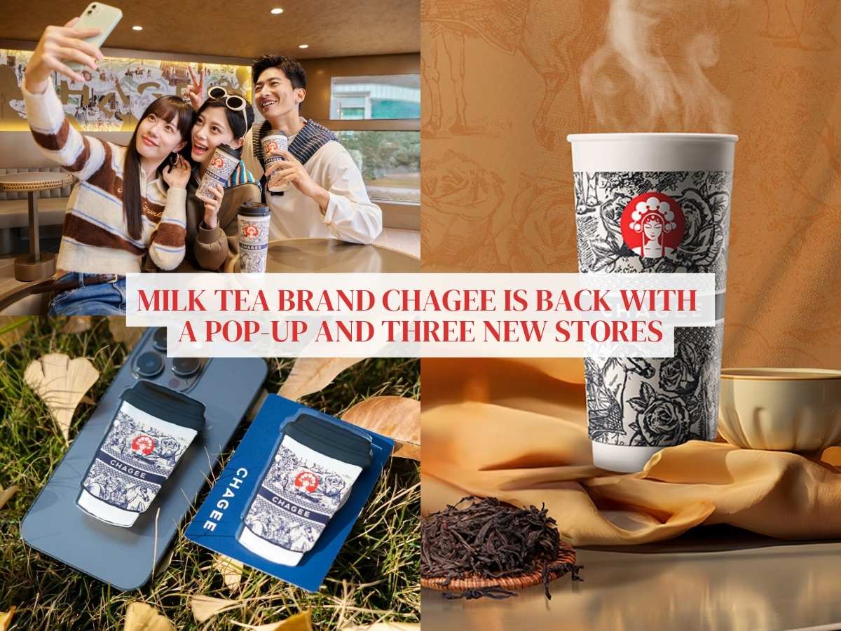 Beloved milk tea brand Chagee is back in town