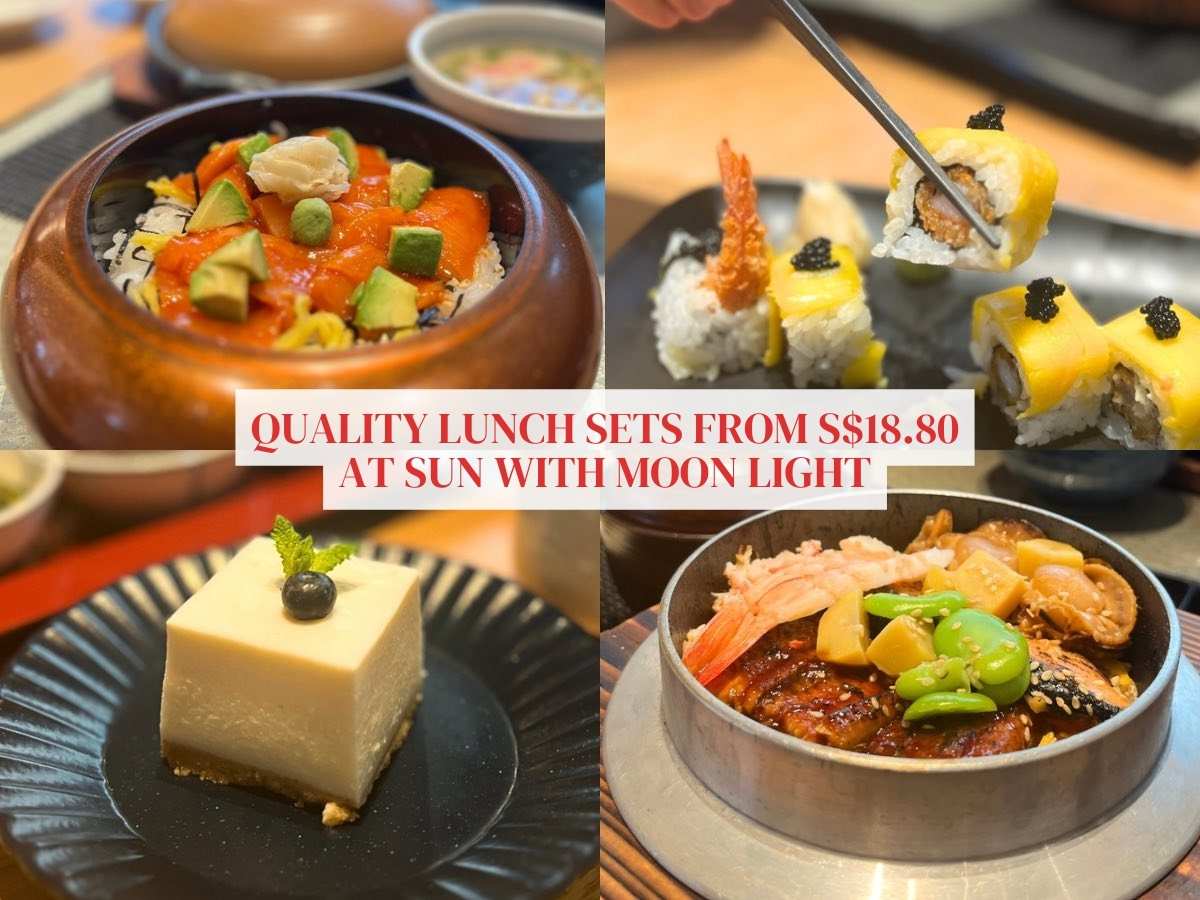 Sun with Moon Light: Quality Japanese lunch sets from S$18.80