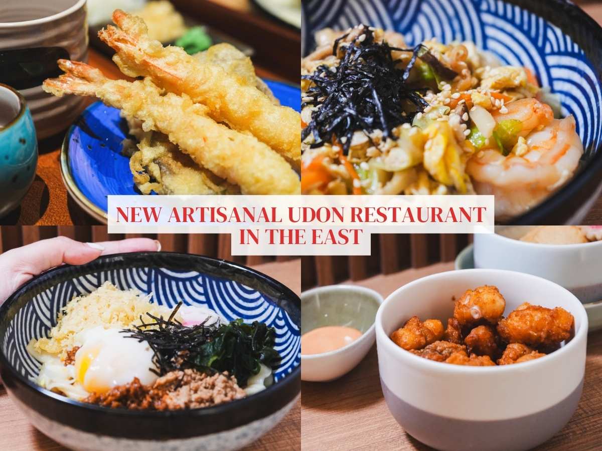 Artisanal udon restaurant Haruyama Udon opens its first flagship outlet at Tampines