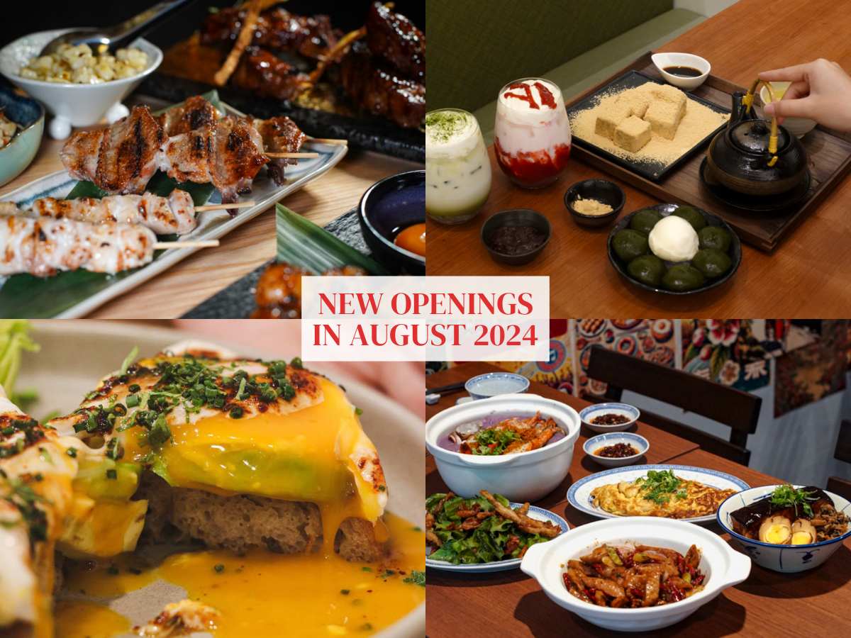 New openings in Singapore: August 2024