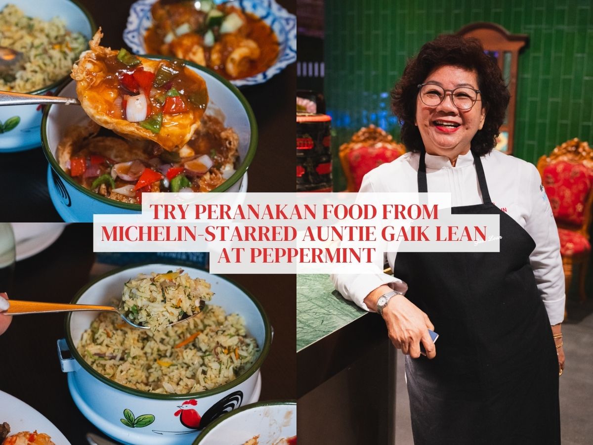 One-starred Michelin chef, Auntie Gaik Lean, on her collaboration with Peppermint & what keeps her going