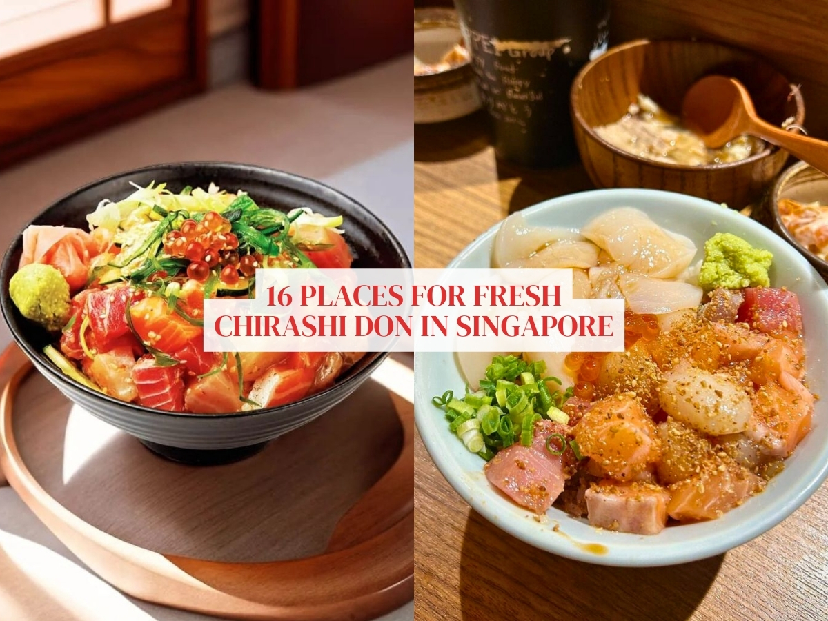 16 Japanese places for fresh chirashi don in Singapore