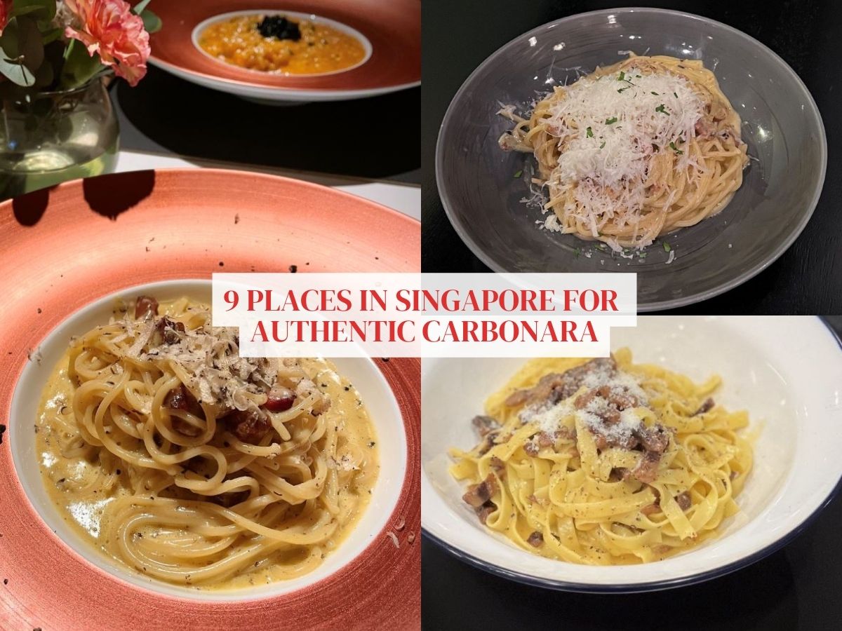 9 places for authentic carbonara in Singapore
