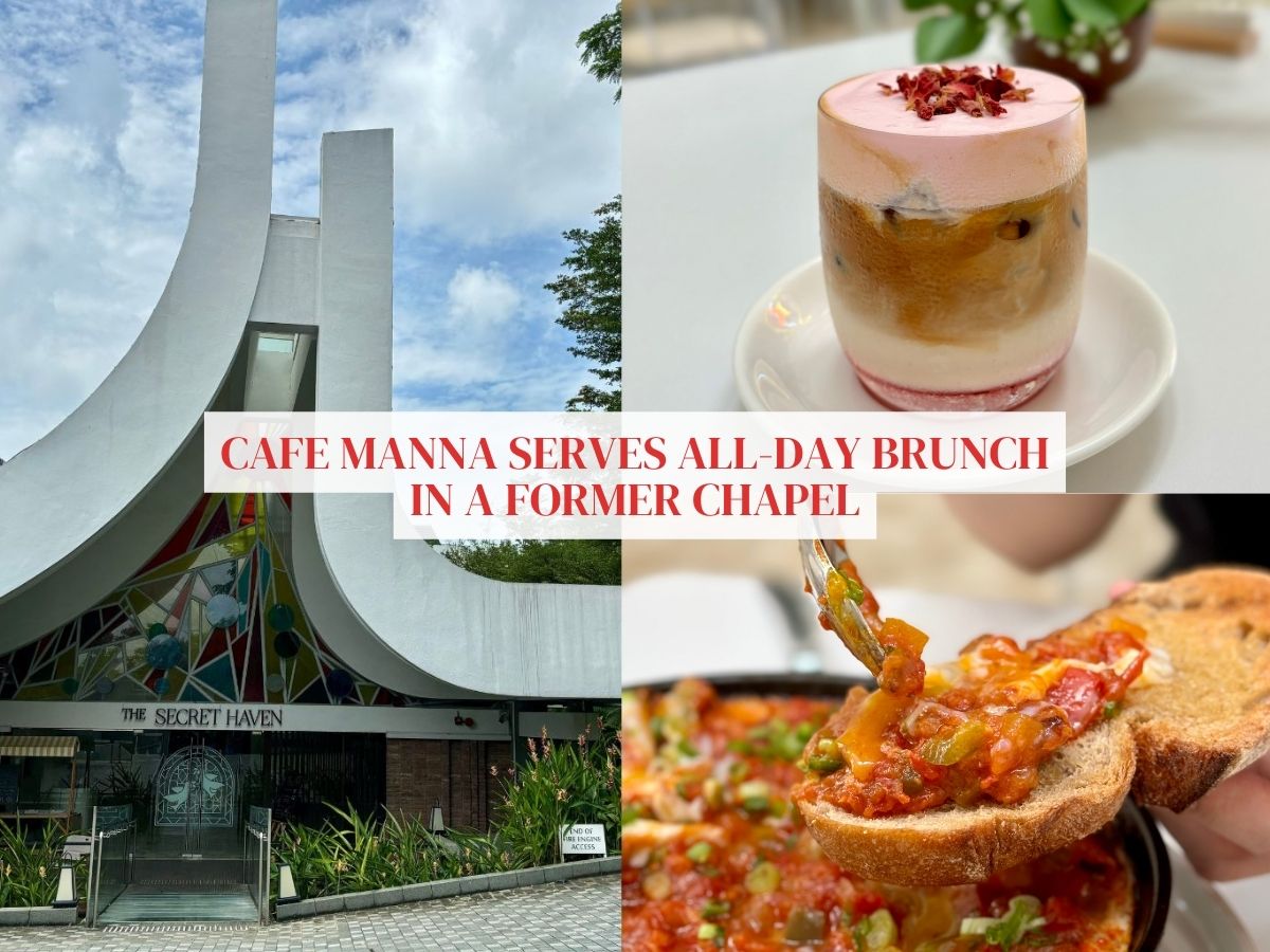 Cafe Manna serves all-day brunch in a former chapel