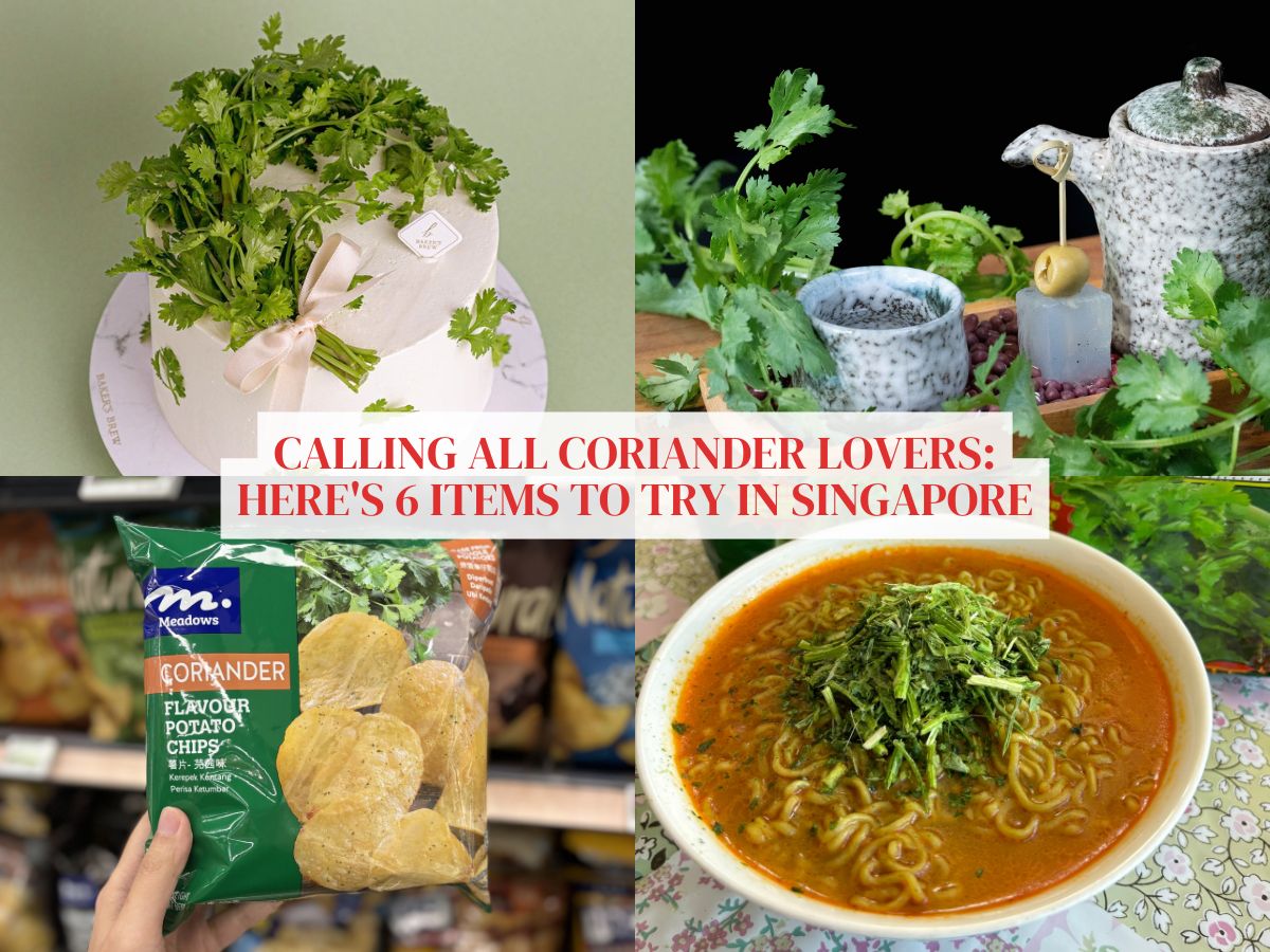 Calling all coriander lovers: Try these 6 coriander items in Singapore