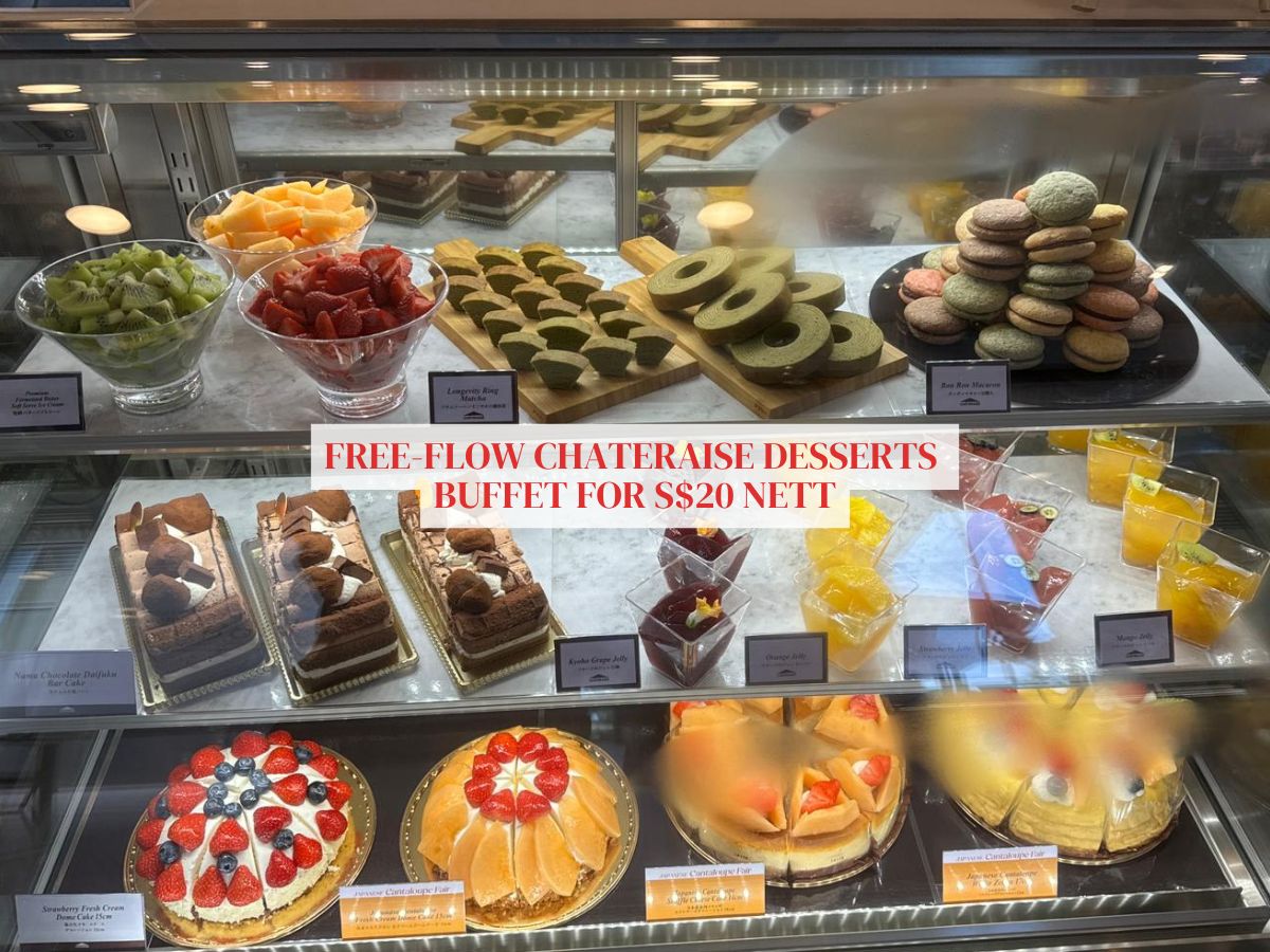 Chateraise Singapore launches buffet with free-flow Japanese cakes and desserts for 90 minutes