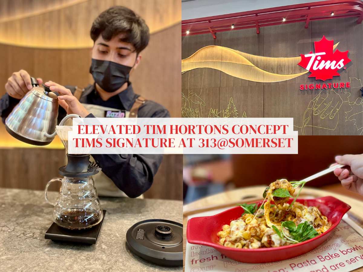 Tims Signature: Atas Tim Hortons concept at 313 Somerset