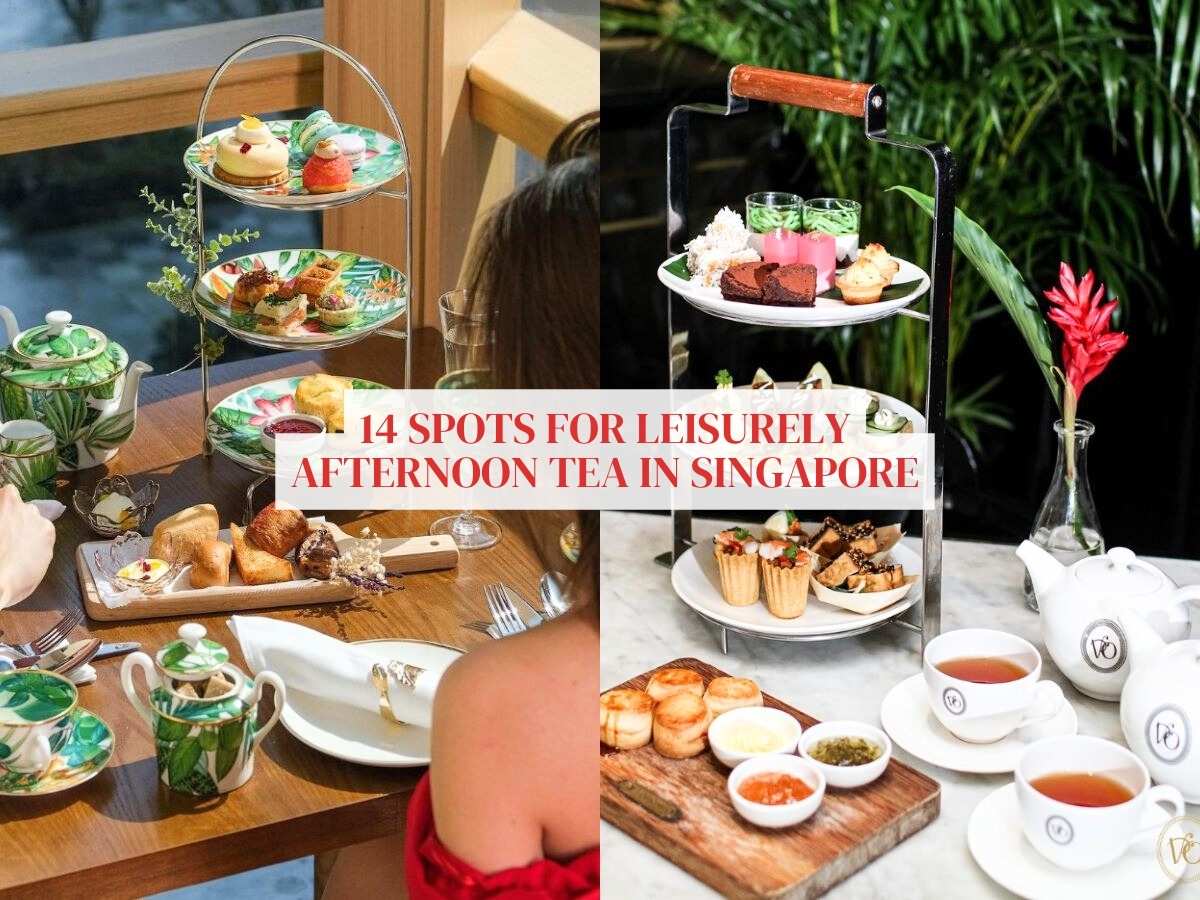 Indulge at these 14 luxurious spots for afternoon tea in Singapore