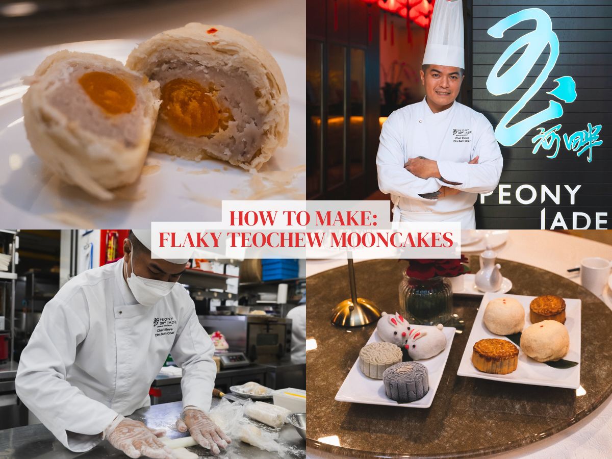 How to Make: Teochew mooncakes, a gloriously flaky recipe from Amara Hotel’s Peony Jade