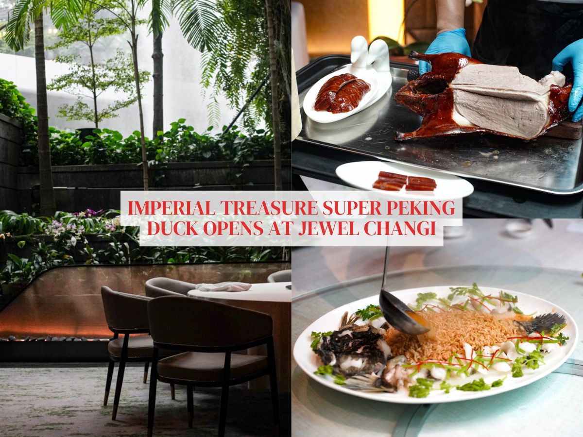 Peking duck with a view: Imperial Treasure opens Super Peking Duck at Changi Jewel