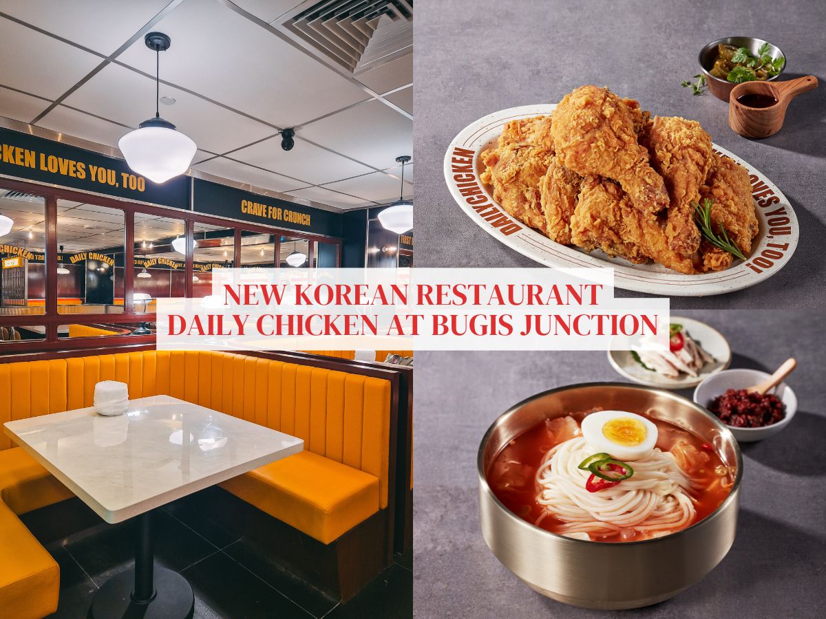 Daily Chicken, an offshoot of Daily Beer, opens at Bugis Junction, with fried chicken, S$8 noodles